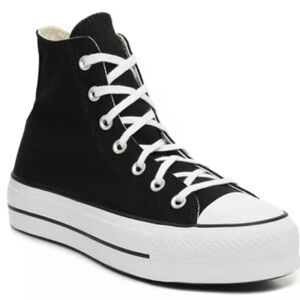 Black Converse Chuck Taylor All Star High-Top Platform Sneaker